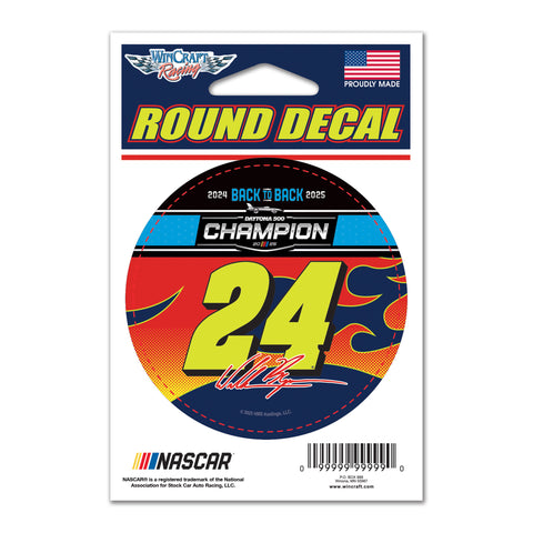 *PRE-ORDER* 2025 500 WIN ROUND DECAL