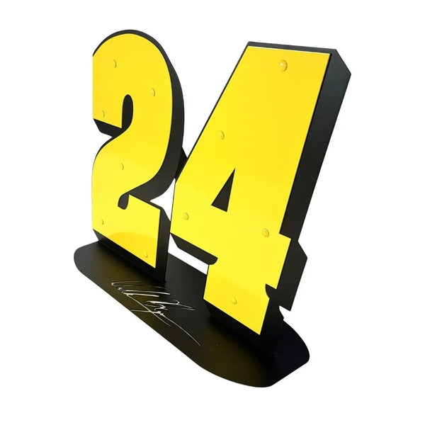 William Byron #24 2' Base Sign