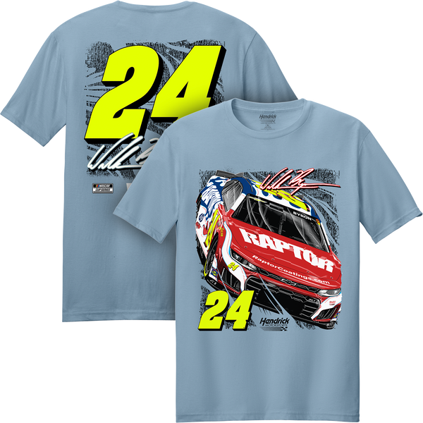 *PRE-ORDER* RAPTOR STONE BLUE CAR TEE