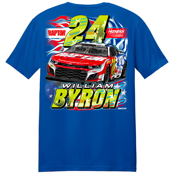 *PRE-ORDER* ROYAL BLUE RAPTOR TEE