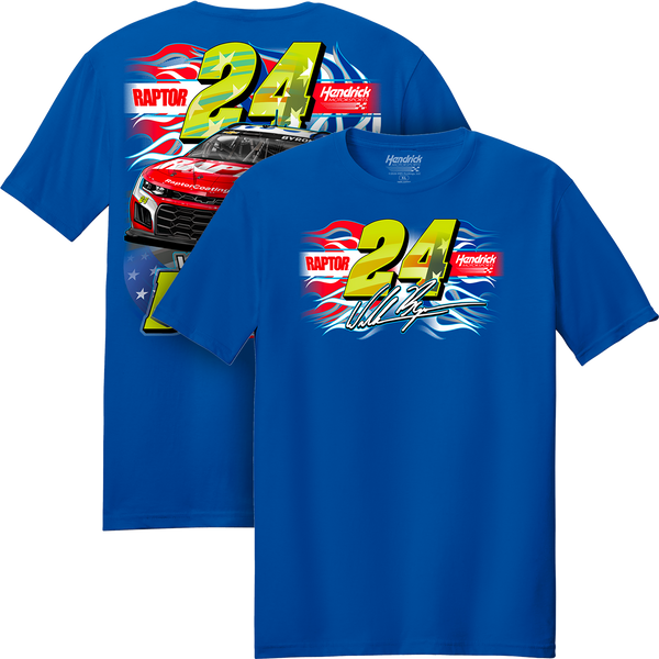 *PRE-ORDER* ROYAL BLUE RAPTOR TEE