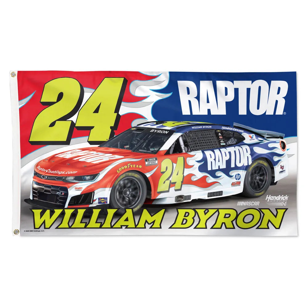 RAPTOR DELUXE FLAG – William Byron Store