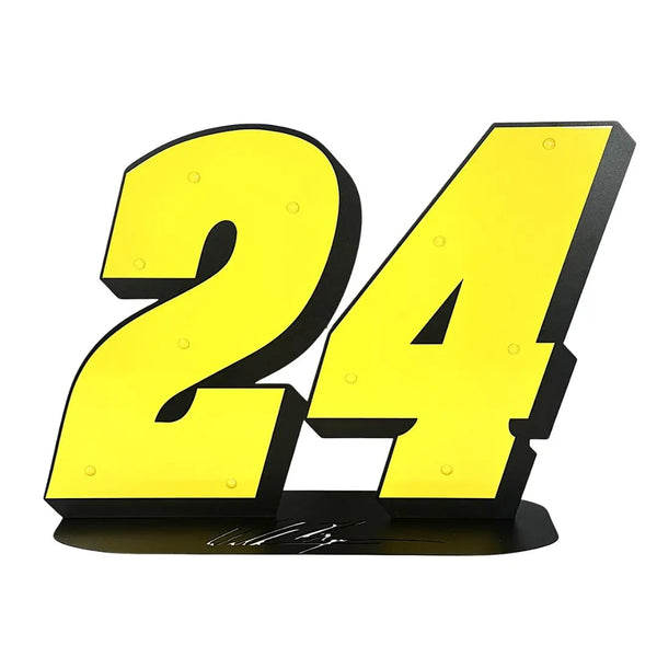 William Byron #24 2' Base Sign