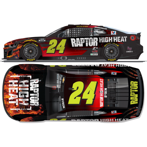 **PRE-ORDER** 2025 RAPTOR HIGH HEAT AUTOGRAPHED ELITE REGULAR PAINT 1:24 DIE-CAST