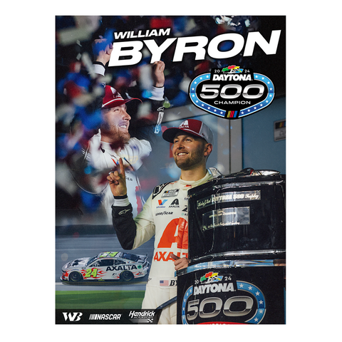 **PRE-ORDER** DAYTONA 500 WIN **AUTOGRAPHED** POSTER