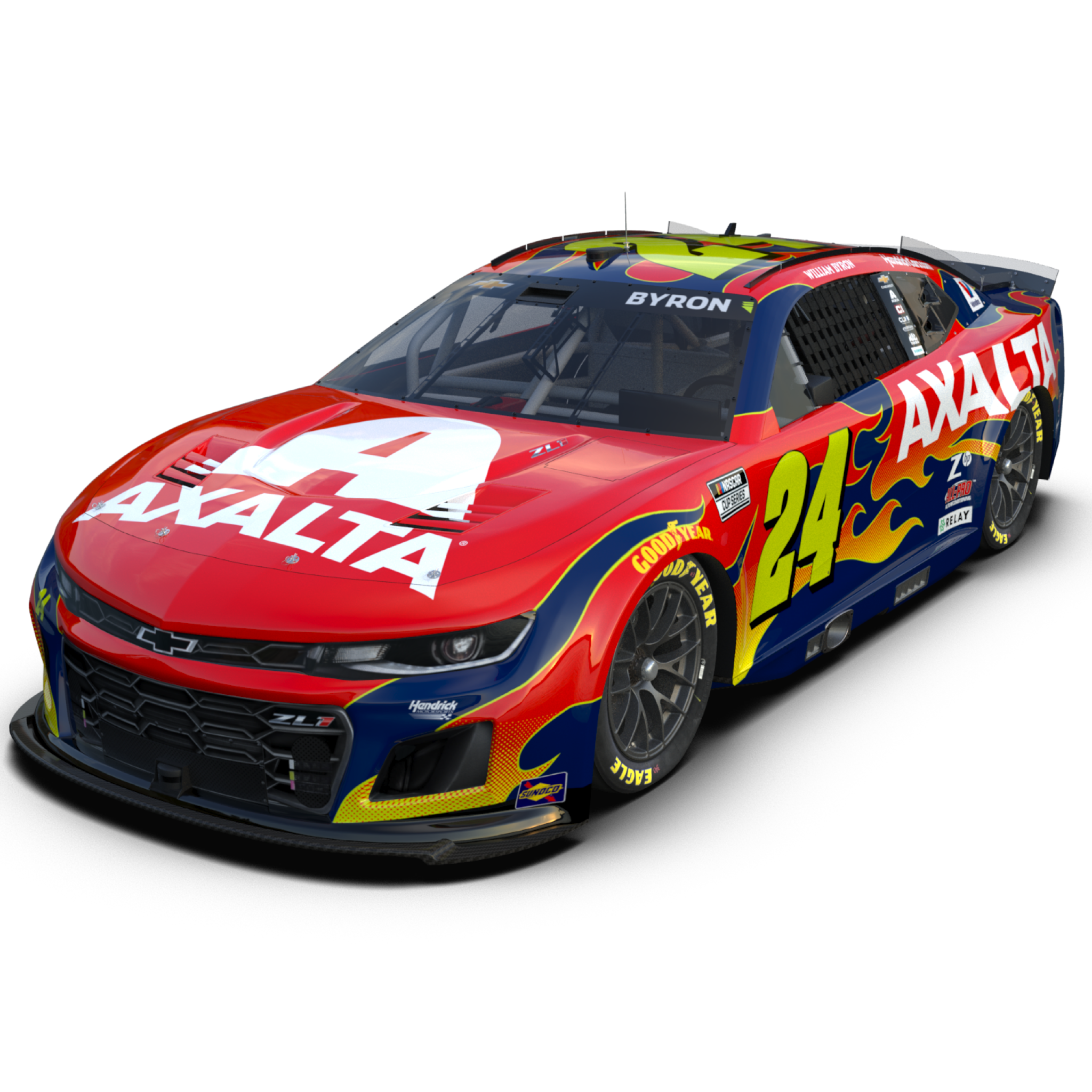 **PRE-ORDER** 2025 AXALTA AUTOGRAPHED ELITE REGULAR PAINT 1:24 DIE-CAST