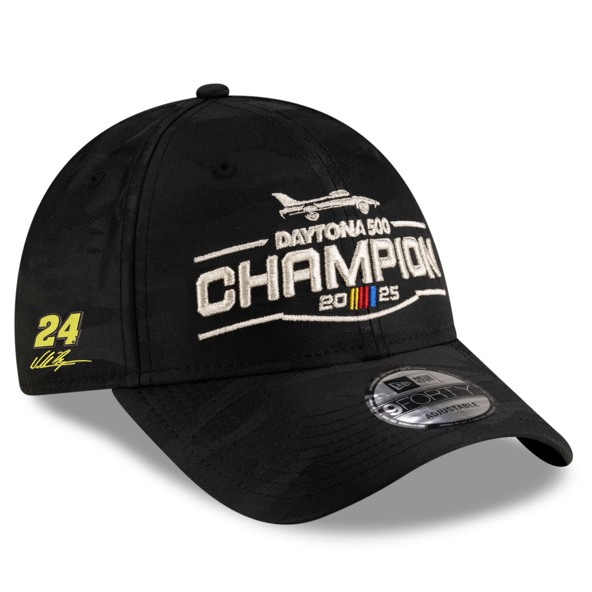 **PRE-ORDER** LIMITED RUN OF 48 2025 OFFICIAL DAYTONA 500 WIN **AUTOGRAPHED** NEW ERA 9FORTY HAT