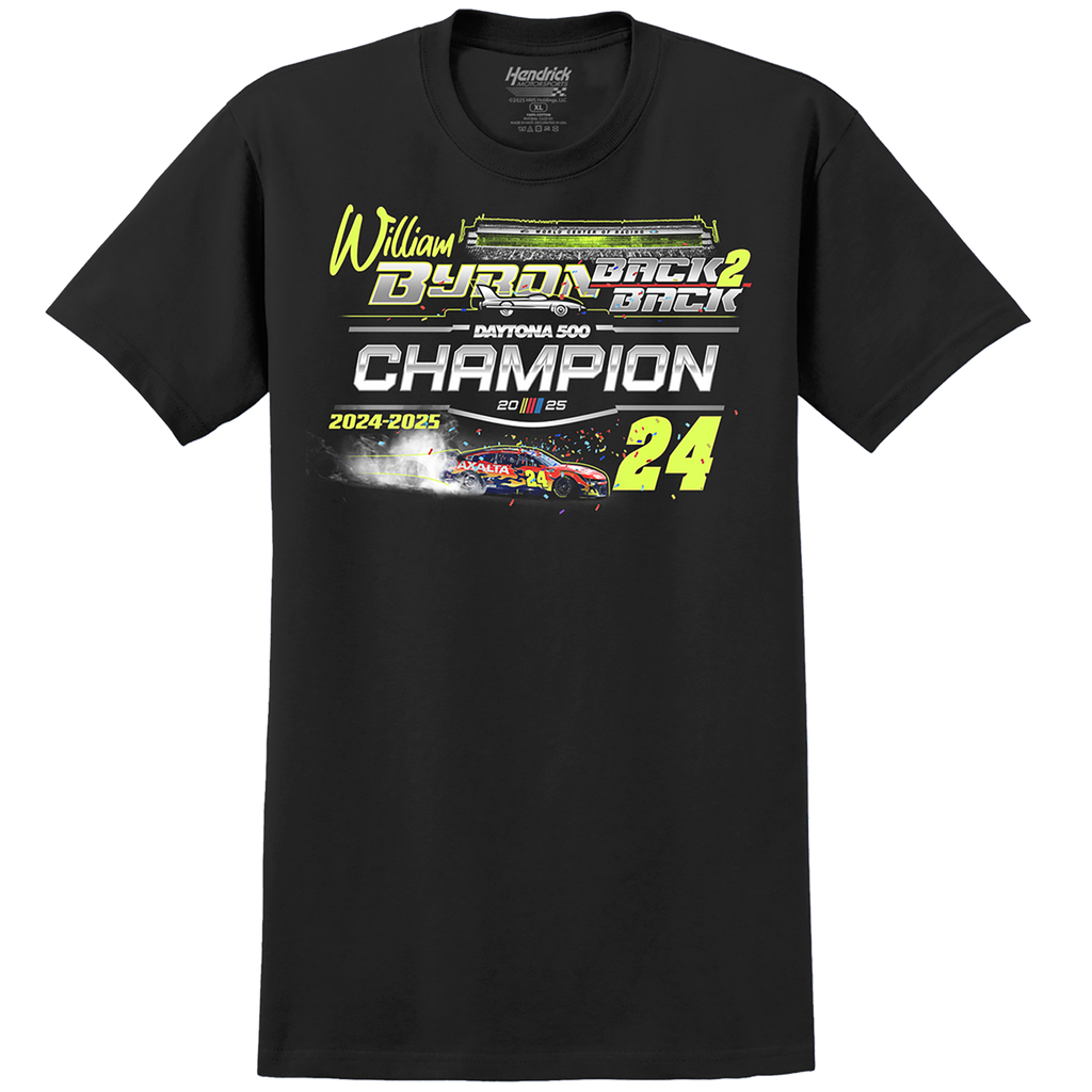 DAYTONA BACK TO BACK WINNER TEE OPTION 2 William Byron Store
