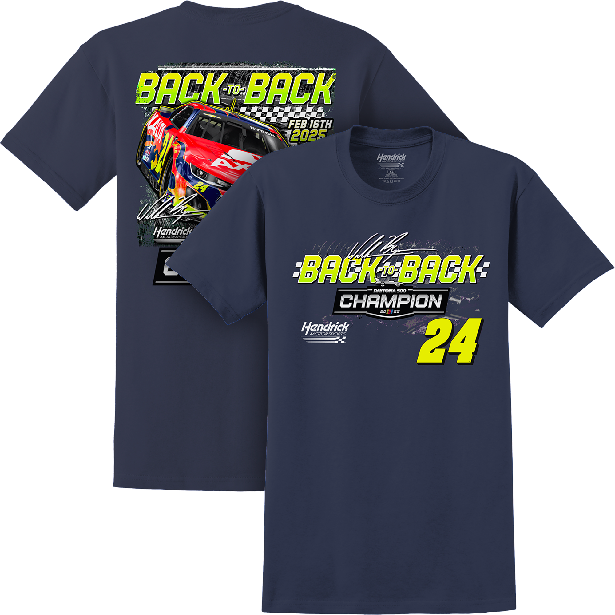 *PRE-ORDER *2025 DAYTONA WIN TEE OPTION #1