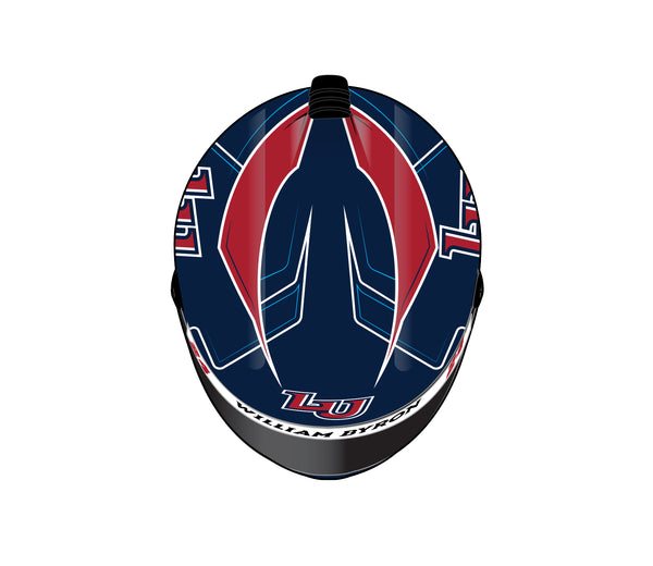 **PRE-ORDER** 2023 LIBERTY UNIVERSITY AUTOGRAPHED *MINI* COLLECTIBLE REPLICA HELMET