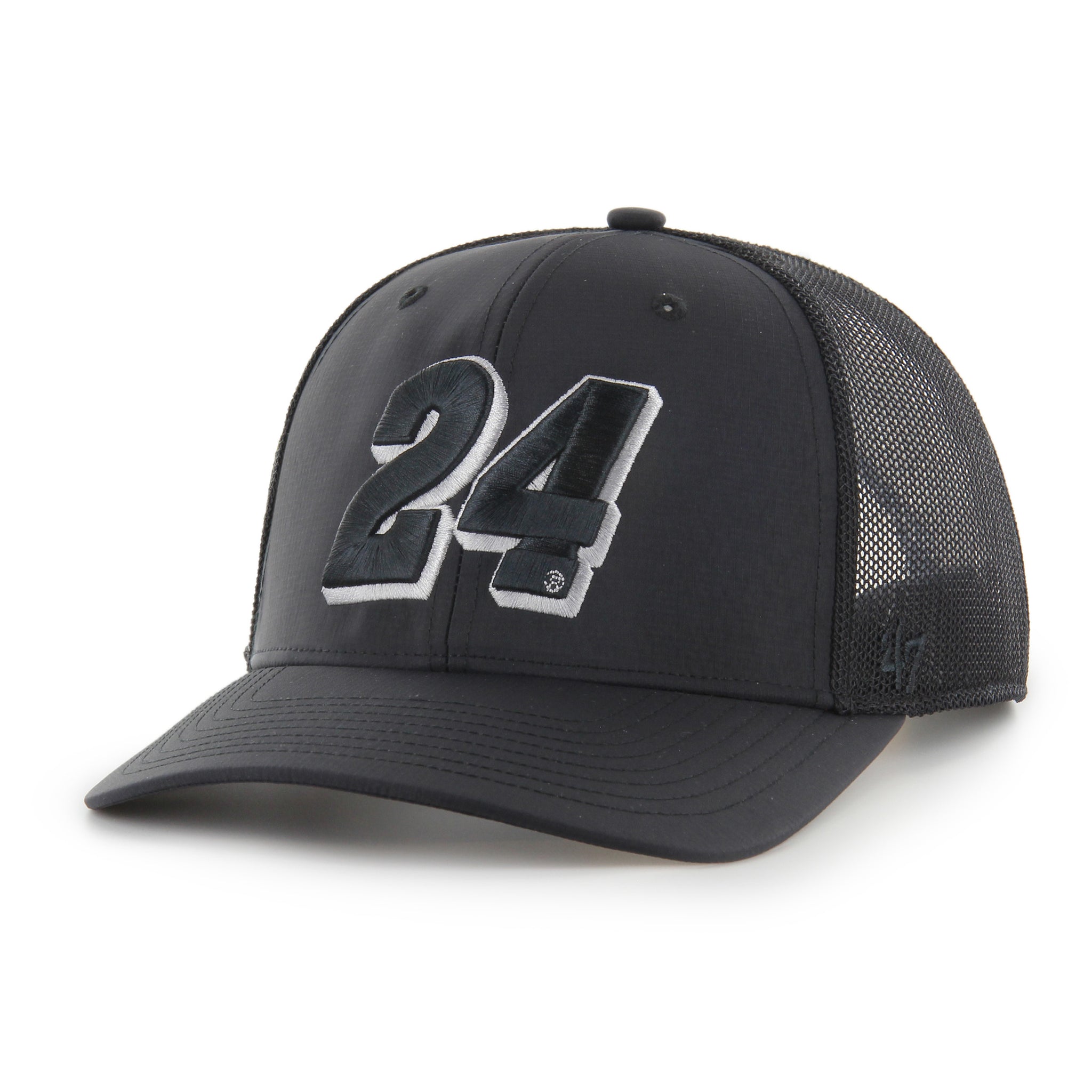 BLACK WB '47 BRRR TRUCKER HAT – William Byron Store