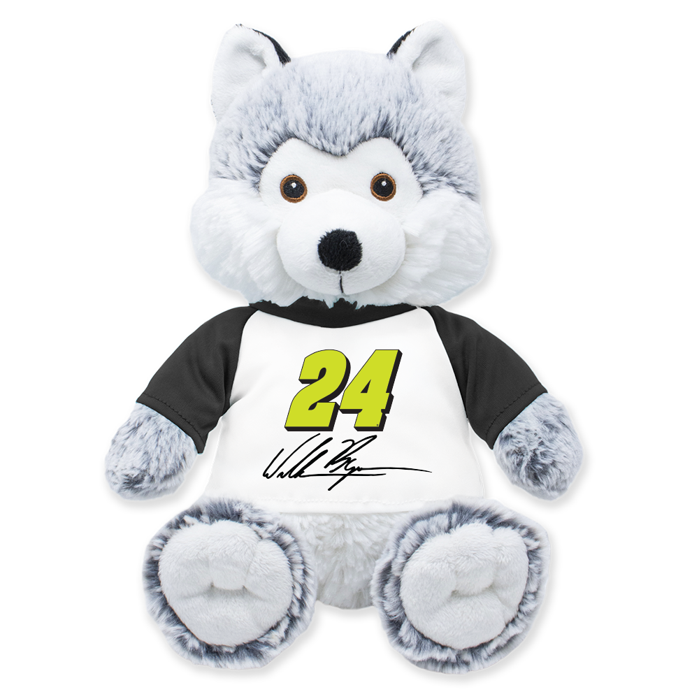 WILLIAM BYRON WOLF PLUSH TOY