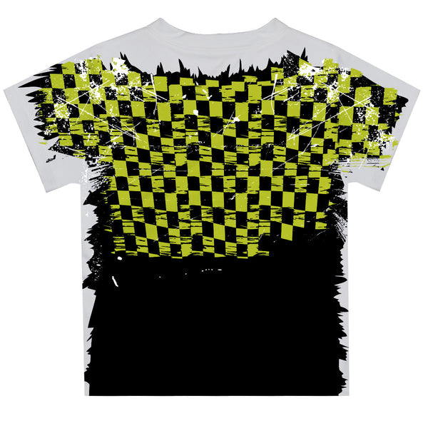 William Byron Vive La Fete Checkered Racing Car T-Shirt- Green