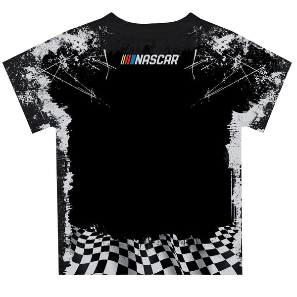 William Byron Vive La Fete Checkered Racing Car T-Shirt- Black