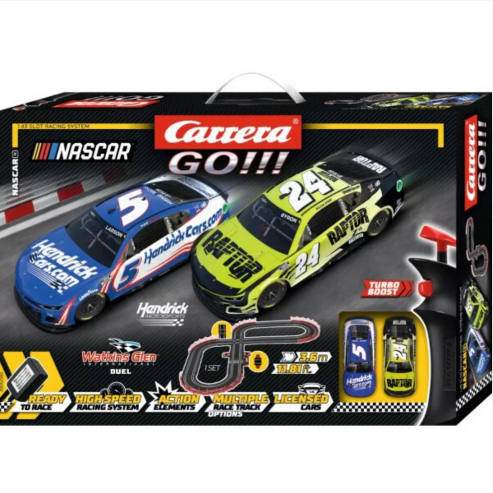 **PRE-ORDER** WATKINS GLEN DUEL CARRERA GO!!! SLOT CAR SET