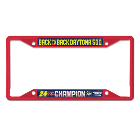 **PRE-ORDER** 2025 500 WIN DELUXE LICENSE PLATE FRAME